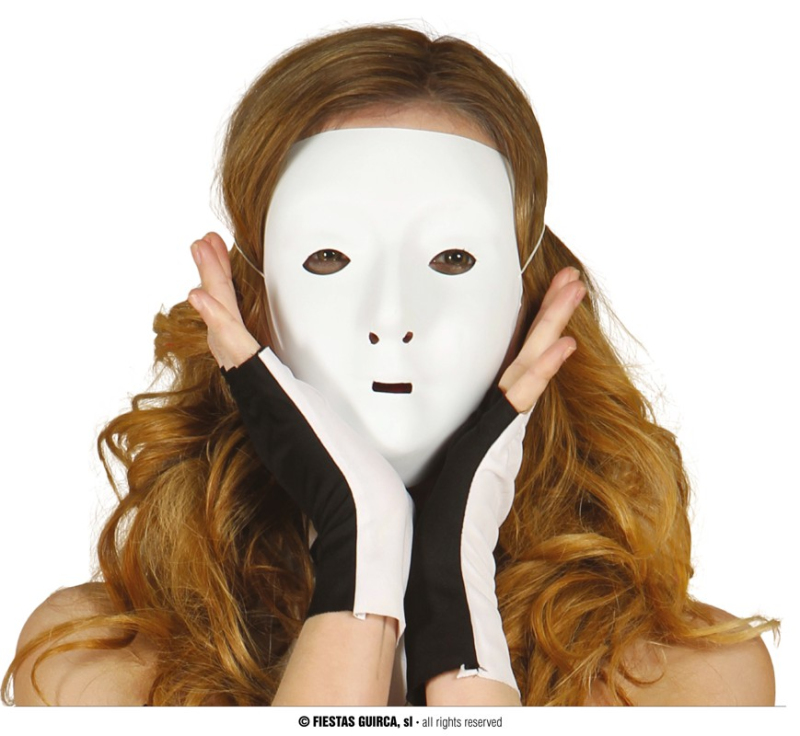 Masky na tvár - Fiestas Guirca Maska plast dekoračná ona