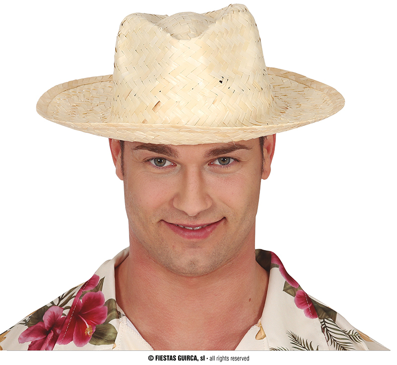 Klobúky a čiapky - Fiestas Guirca Slamený klobúk nefarebný
