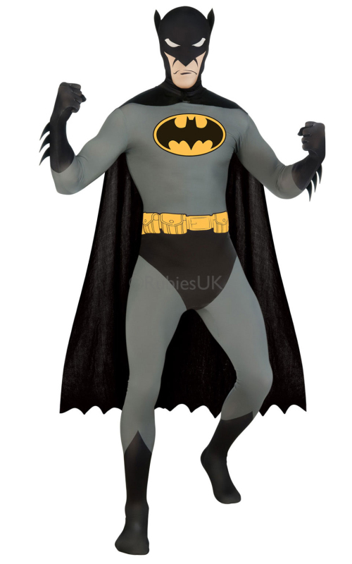 Karnevalové kostýmy - Rubies 2nd Skin Batman - licenčný kostým