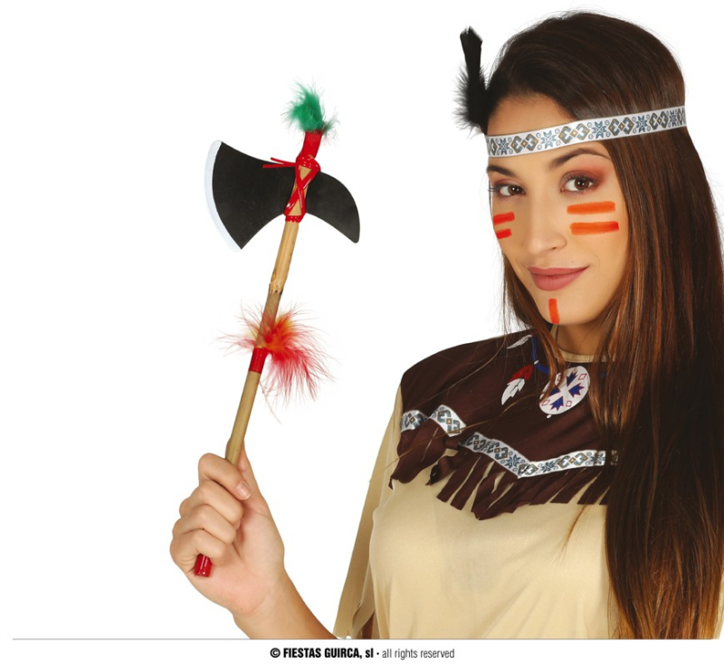 Doplnky na karneval - Fiestas Guirca Indiánska sekerka