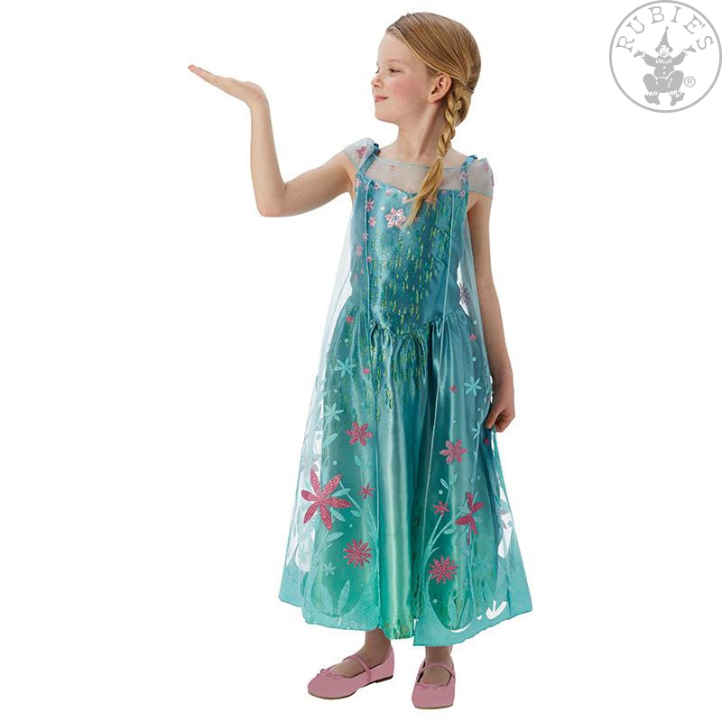 Karnevalové kostýmy - Elsa Fever Dress Frozen Child - Elsa letný kostým