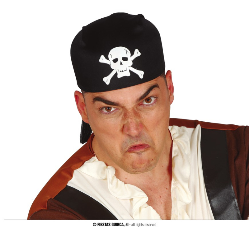 Klobúky a čiapky - Fiestas Guirca Pirátska čiapočka sa smrtkou