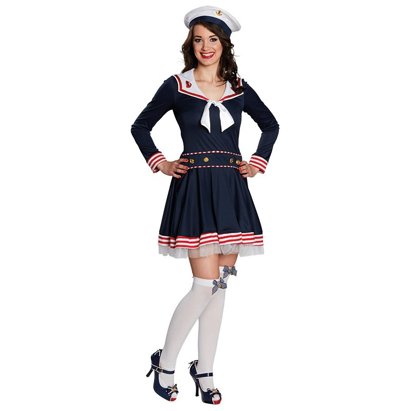 Karnevalové kostýmy - Rubies Deutschland Matrosin - námornícky kostým