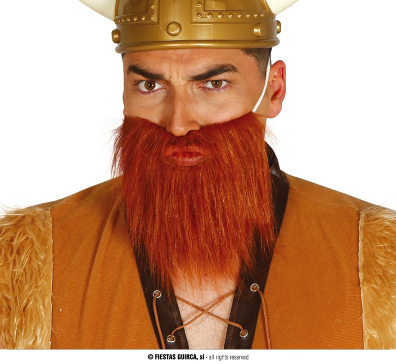 Fúzy - Hrdzavá brada