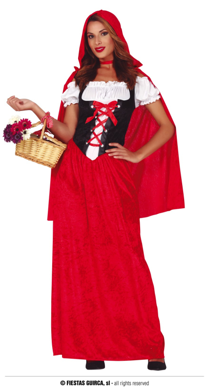 Karnevalové kostýmy - Fiestas Guirca Červená čiapočka