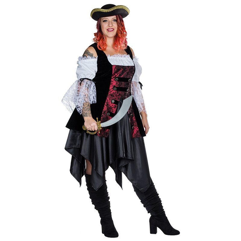 Karnevalové kostýmy - Rubies Deutschland Kostým pirátky FC