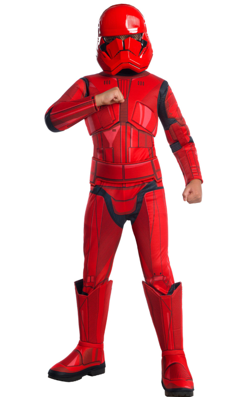 Karnevalové kostýmy - Red Stormtrooper Deluxe  EP. IX - detsky kostým