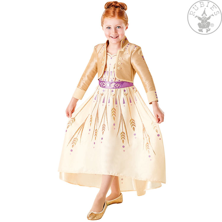 Karnevalové kostýmy - Anna Frozen 2 Prologue Dress - detsky kostým