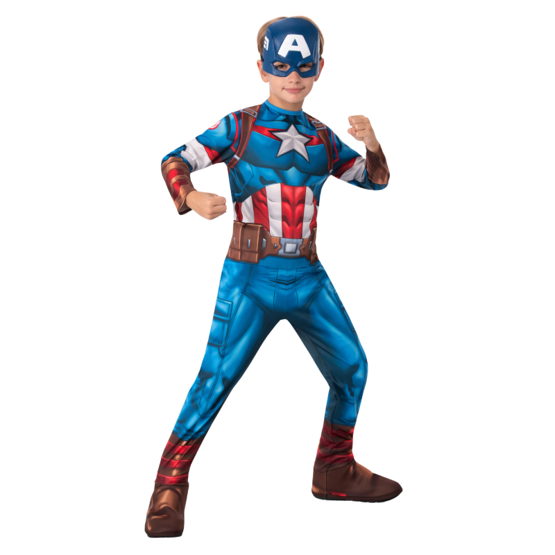 Karnevalové kostýmy - Rubies Marvel Captain America detský kostým