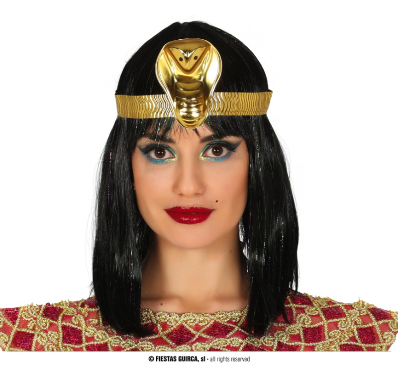 Čelenky a ozdoby hlavy - Fiestas Guirca Kleopatra - čelenka zlatá