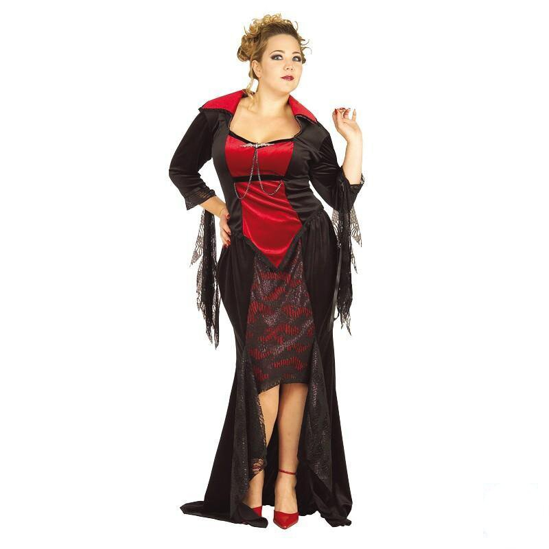 Karnevalové kostýmy - Scarlet Vampira dámsky kostým