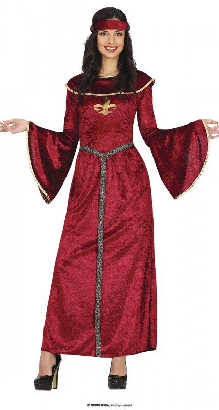 Karnevalové kostýmy - Středověká princezna dámský kostým