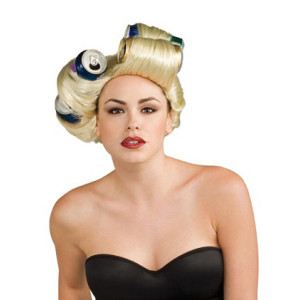 Lady Gaga Soda Can Wig - licenční paruka D