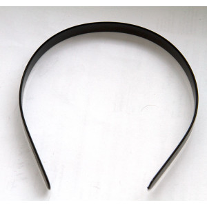 Vlasová spona - čelenka plast černá