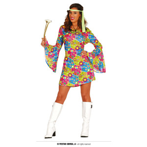 Fiestas Guirca Hippie - dámský kostým