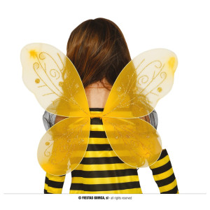 Fiestas Guirca Žlutá motýlí křídla 44 x 37 cm