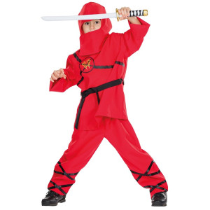 Rubies Deutschland Dětský kostým červený Ninja