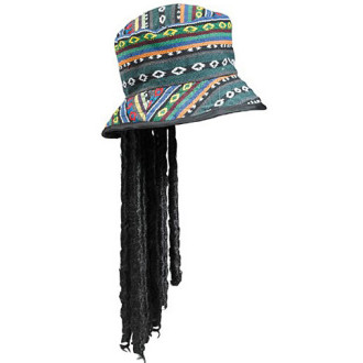 Rasta klobúk s dredy