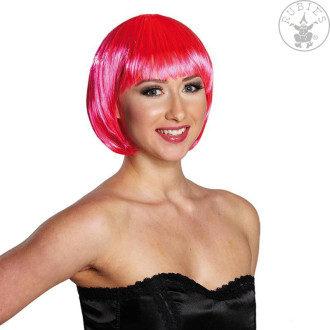 Trixy ružová - karnevalová parochňa