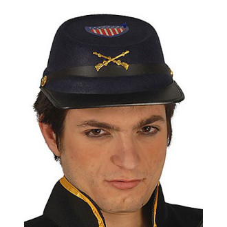 Čiapka konfederácia modrá