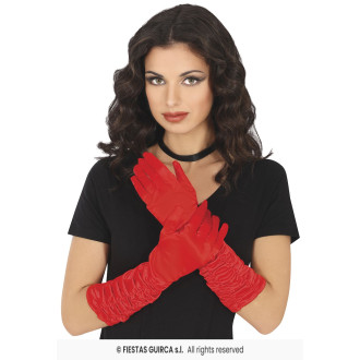 Rukavice červené 45 cm