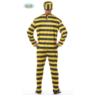 Väzeň pruhovaný žltý