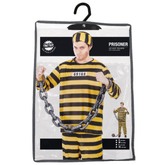 Väzeň pruhovaný žltý