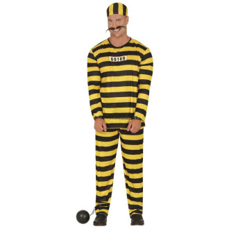 Väzeň pruhovaný žltý