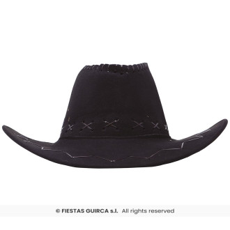 Kovbojský klobúk čierny