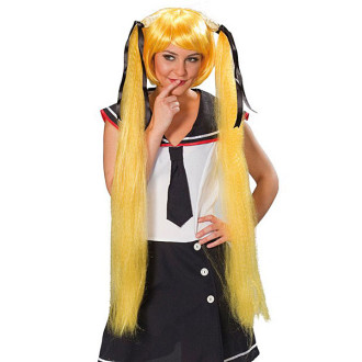 Sailor Space Girl žltá - karnevalová parochňa