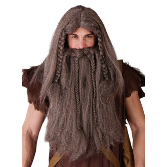 Parochňa viking s fúzy