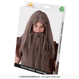 Parochňa viking s fúzy