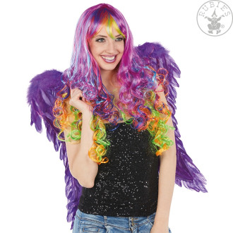 Anjelské krídla páperová fialová