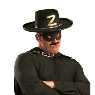 Klobúk ZORRO pre dospelých