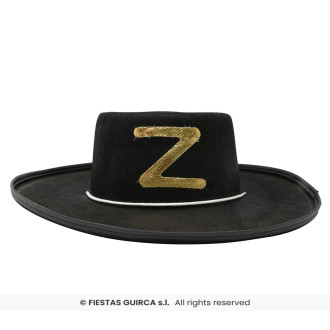 Klobúk ZORRO pre dospelých