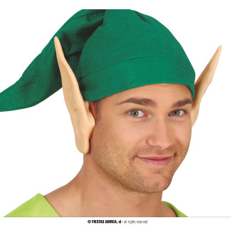 Špicaté uši ELF latexové
