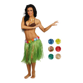 Havajská sukne mix farieb 55 cm dlhá