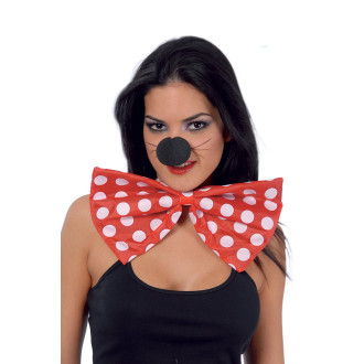 Motýlik s bielymi bodkami 37 cm
