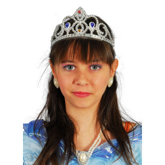 Strieborný diadem