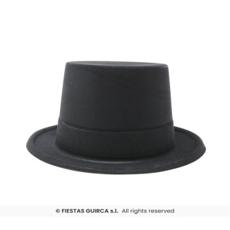 Pánsky cylinder čierny - plast
