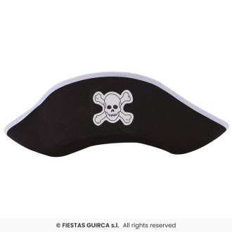 Pirátsky klobúk filcový