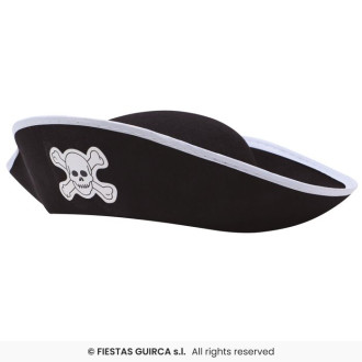 Pirátsky klobúk filcový
