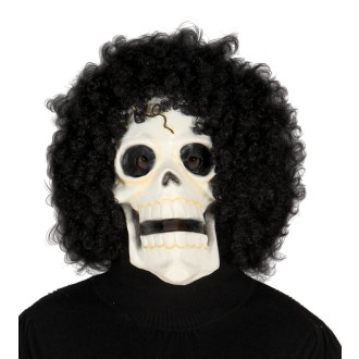 Maska SKULL s vlasmi