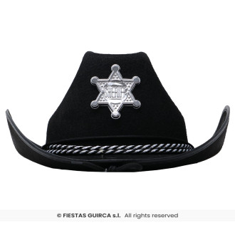 Pánsky kovbojský klobúk s hviezdou