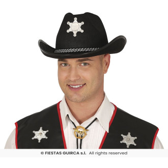 Pánsky kovbojský klobúk s hviezdou