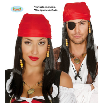 Pirátska parochňa unisex