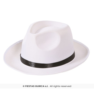 Borsalino - gangsterský klobúk biely