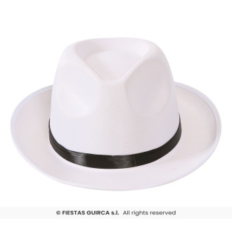 Borsalino - gangsterský klobúk biely