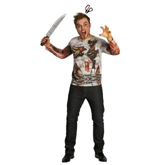 Zombie tričko pre dospelých