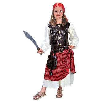 Deluxe pirate girl - kostým